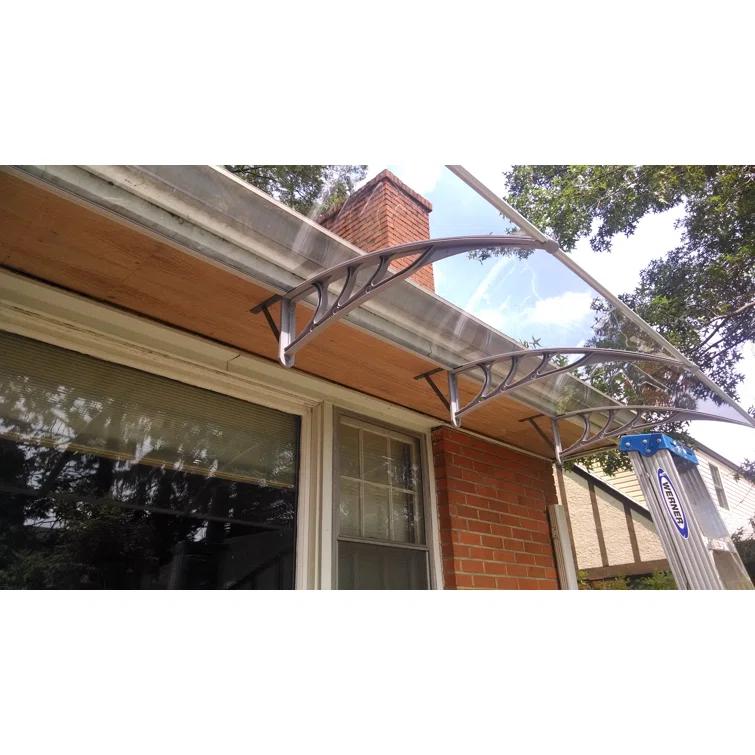 Denmir Denmir 72'' W x 12'' D Plastic Cover Retractable