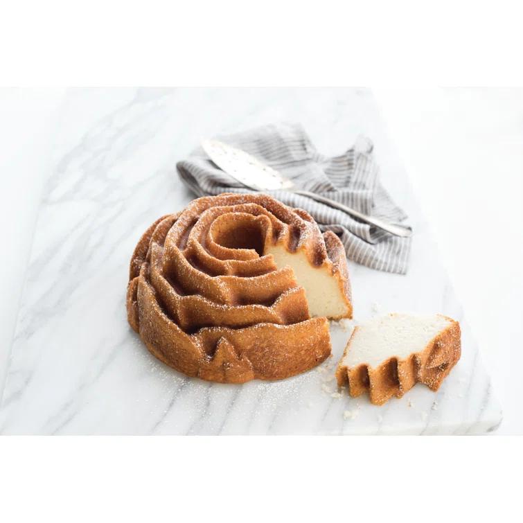 Nordic Ware Rose Cast Aluminum Bundt Pan