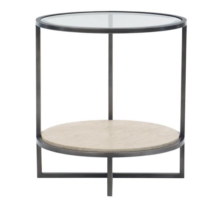 Harlow Glass End Table