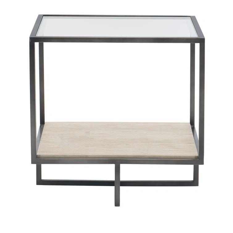 Harlow Glass End Table