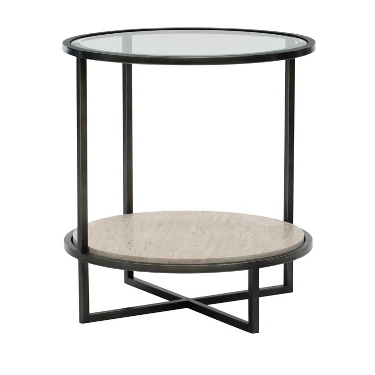 Harlow Glass End Table