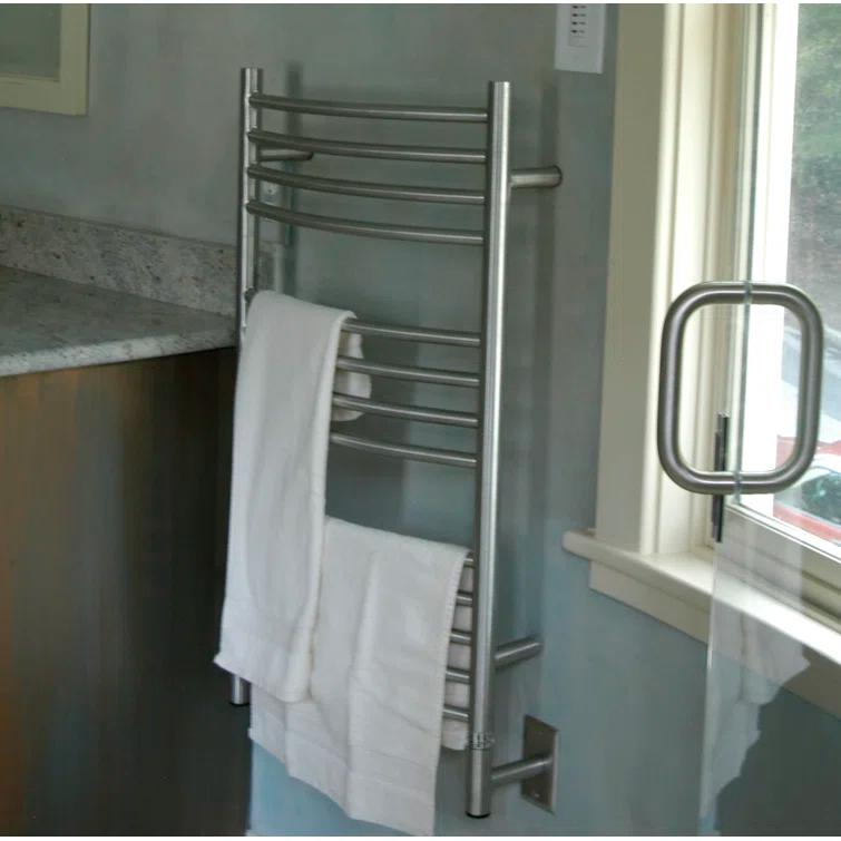 Jeeves Wall Mount Electric C Curved Towel Warmer