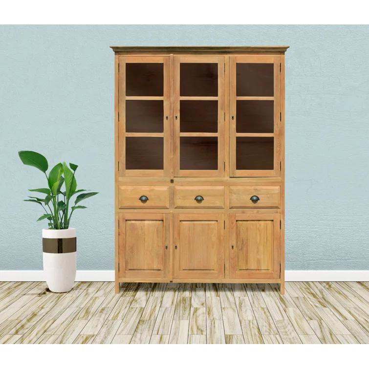 Solid Wood China Cabinet