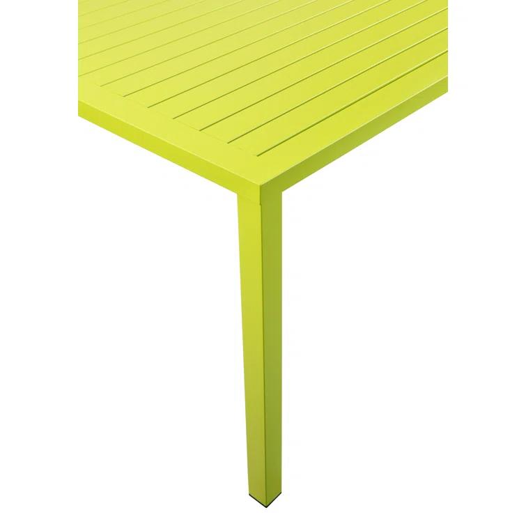 Bette 71'' Metal Outdoor Dining Table