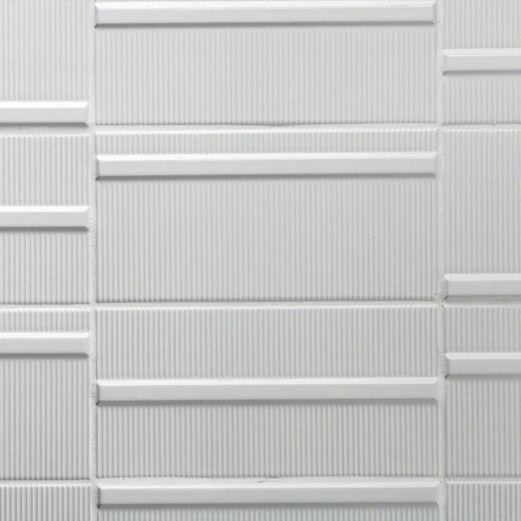 Index 4" x 8" Polished Ceramic Subway Wall Tile (10.76 Sq. Ft. / Case)