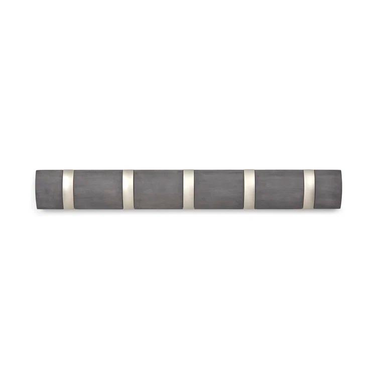 Flip 5 - Hook Solid Wood Coat Rack