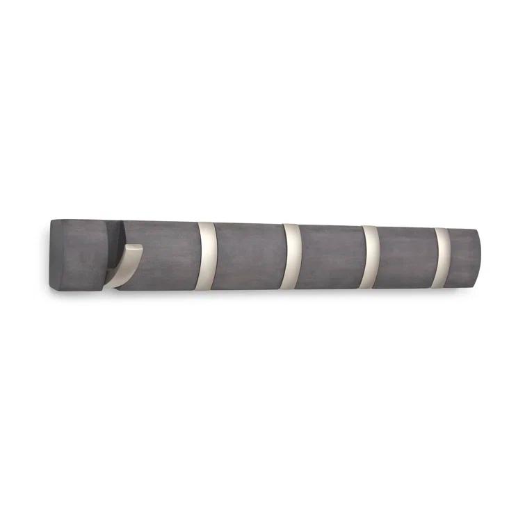 Flip 5 - Hook Solid Wood Coat Rack