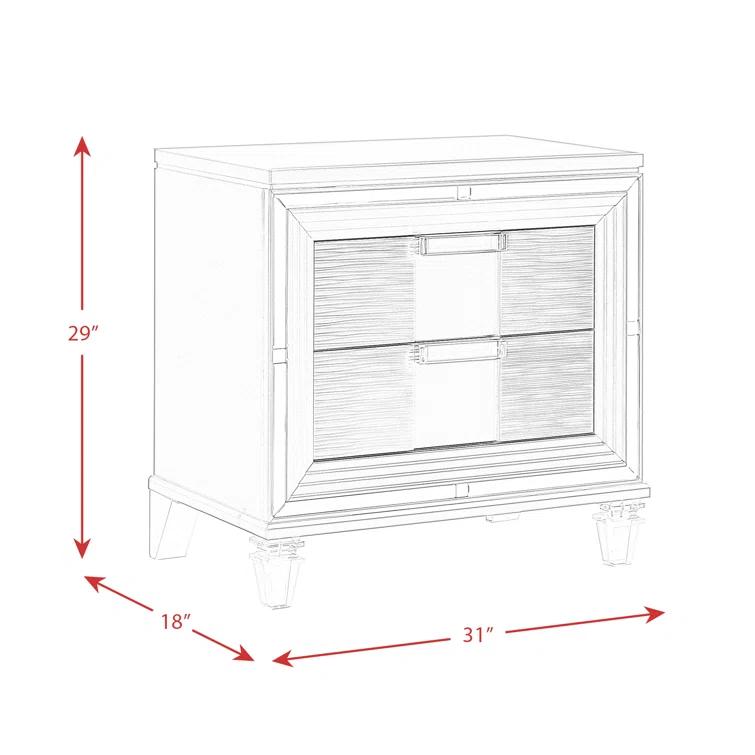 Charlotte 6 Piece Bedroom Set