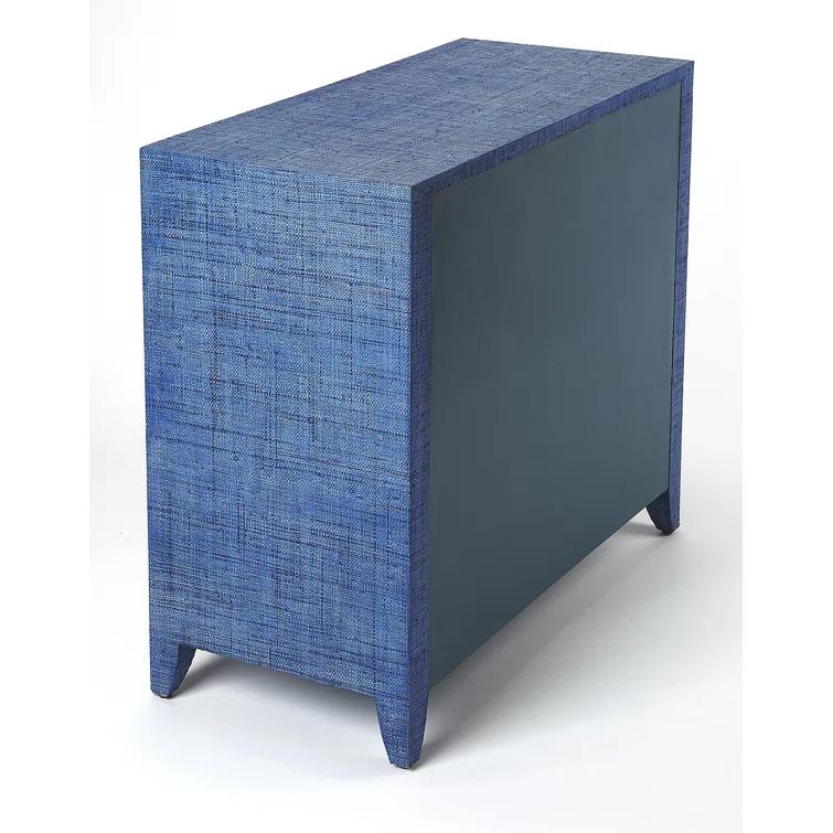 Butler Amelle 4-Drawer Raffia Accent Chest & Reviews | Perigold