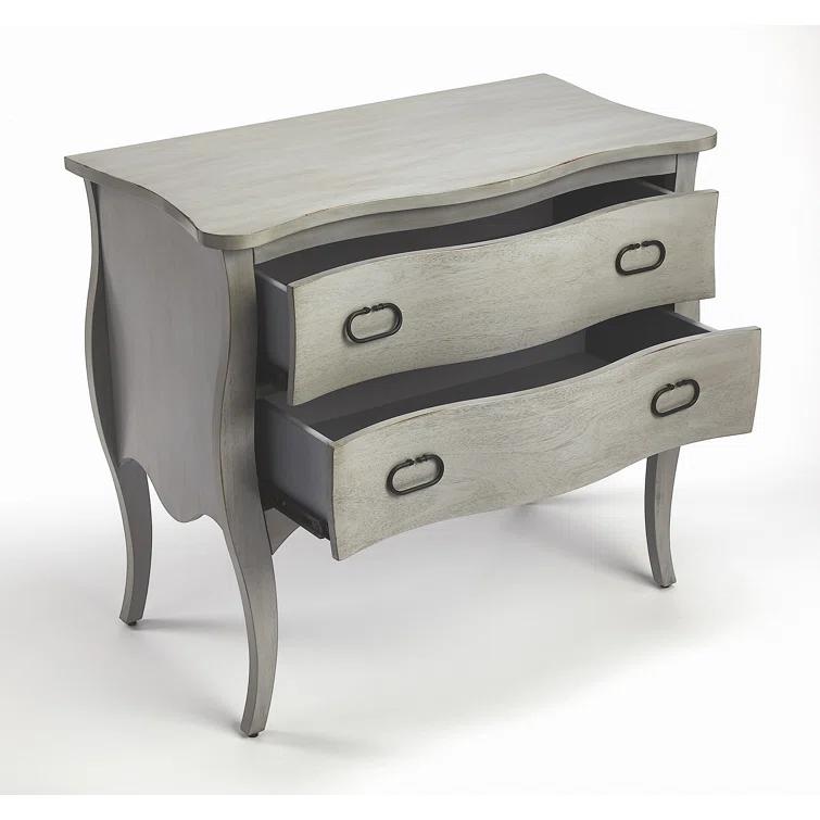 Butler Easterbrook Solid Wood 2 - Drawer Accent Chest & Reviews | Perigold