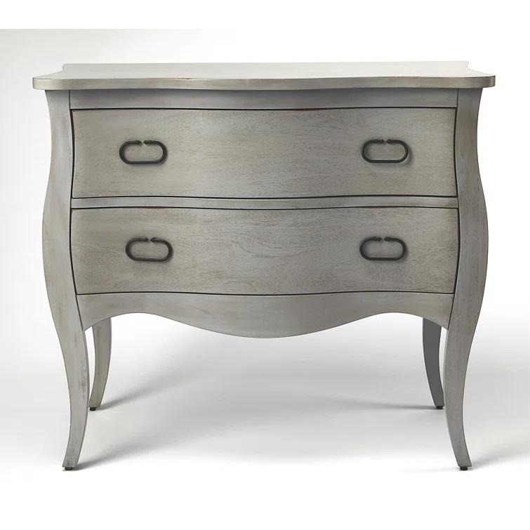 Butler Easterbrook Solid Wood 2 - Drawer Accent Chest & Reviews | Perigold