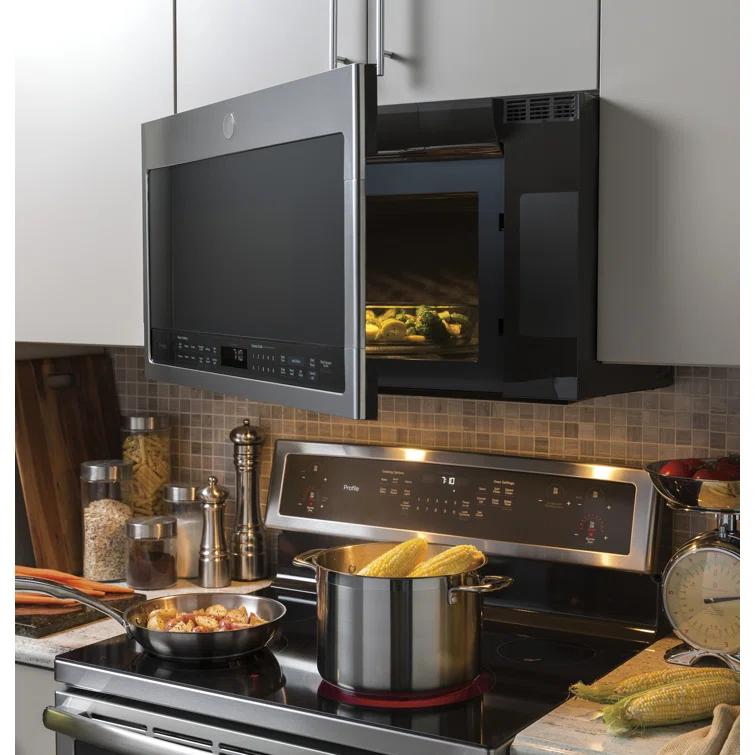 GE Profile PVM9005SJSS 30 Over-the-Range Microwave with 2.1 cu. ft. Capacity in Stainless Steel