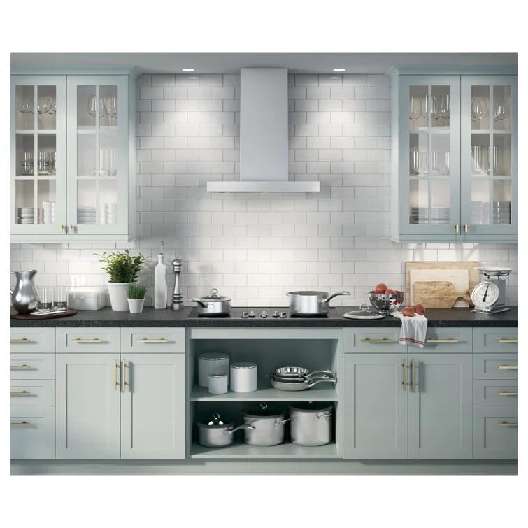 36" GE Profile Smart Appliances 610 CFM Convertible Wall Mount Range Hood with Night Light Wi-Fi Remote Control Included