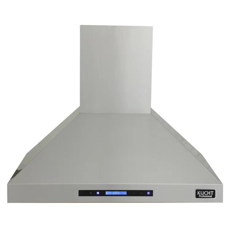 Kucht Kucht 36" Stainless Steel 900 CFM Wall Range Hood with Baffle Filter