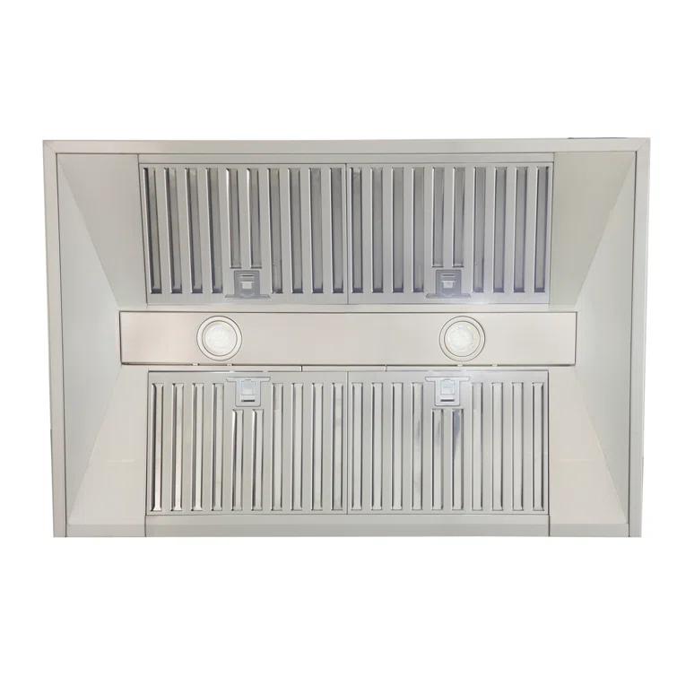 Kucht Kucht 36" Stainless Steel 900 CFM Wall Range Hood with Baffle Filter