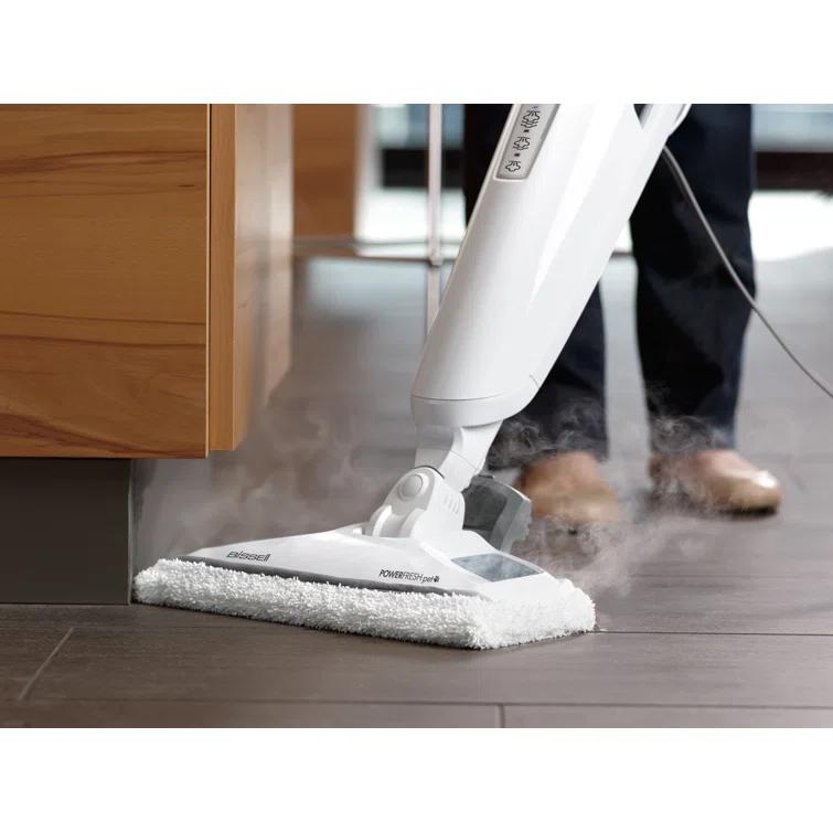 BISSELL 19404 BISSELL PowerFresh Pet Scrubbing & Sanitizing Steam Mop for Hard Floors 19401
