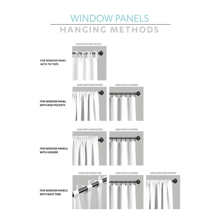 Kemmy Polyester Semi Sheer Curtain Panel