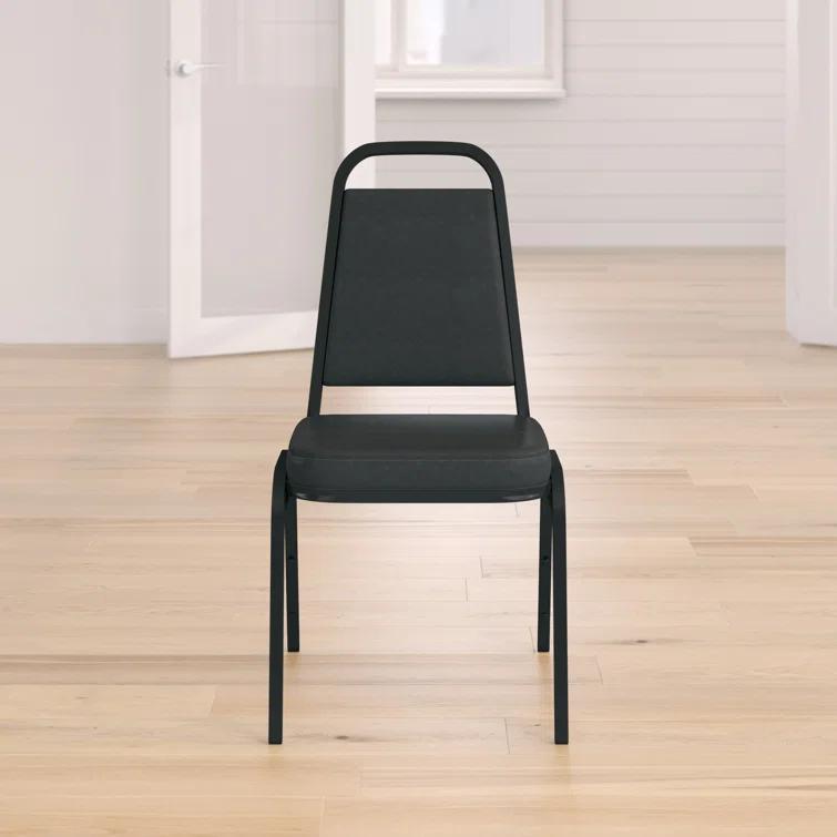 Amaya Trapezoidal Back Stacking Banquet Chair with 2.5" Thick Seat