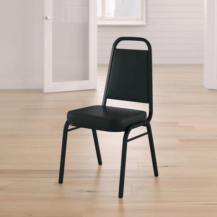 Amaya Trapezoidal Back Stacking Banquet Chair with 2.5" Thick Seat