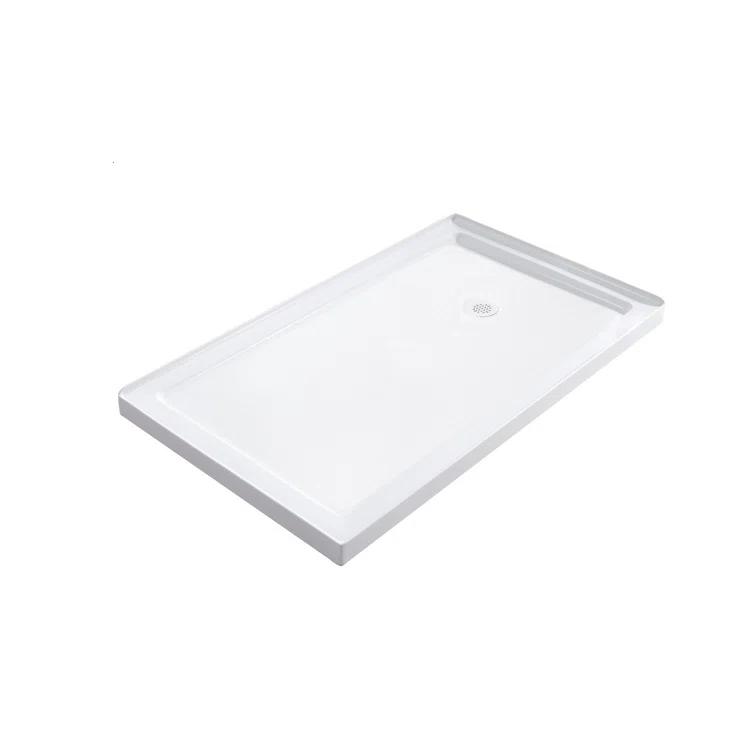 Moselle 48" x 77.5" Single Sliding Frameless Shower Door