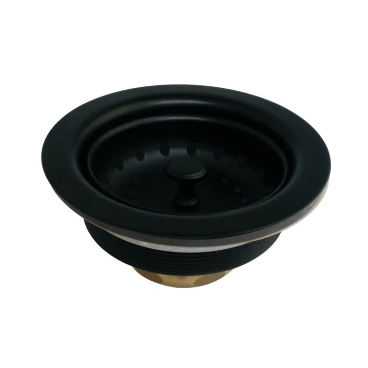 Kingston Brass K111BMB Kingston Brass Tacoma 3-1/2 Inch Kitchen Sink Basket Strainer Only