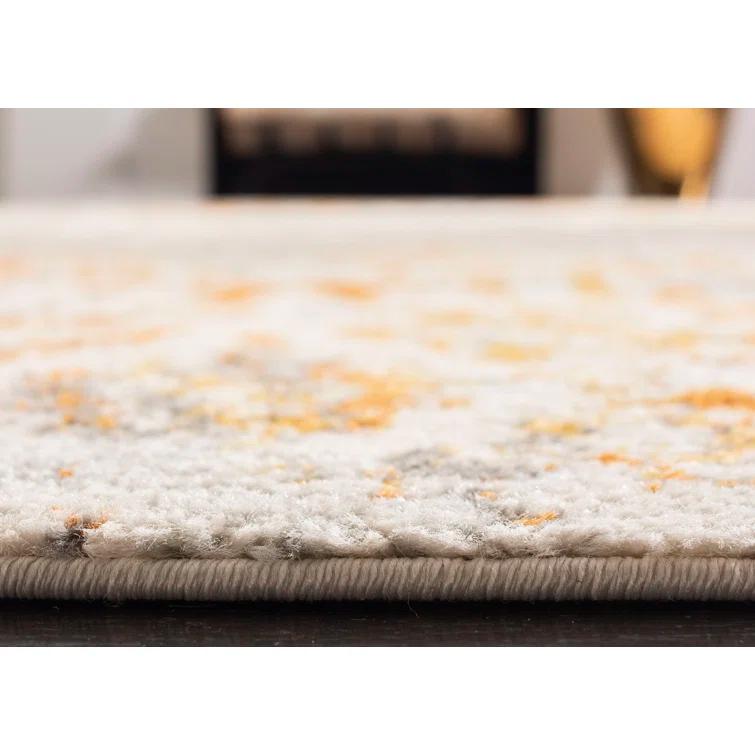 Christa Gray/Orange Rug