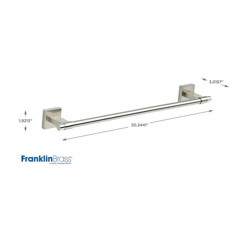 Franklin Brass Maxted 18" Wall Mounted Towel Bar MAX18-SN