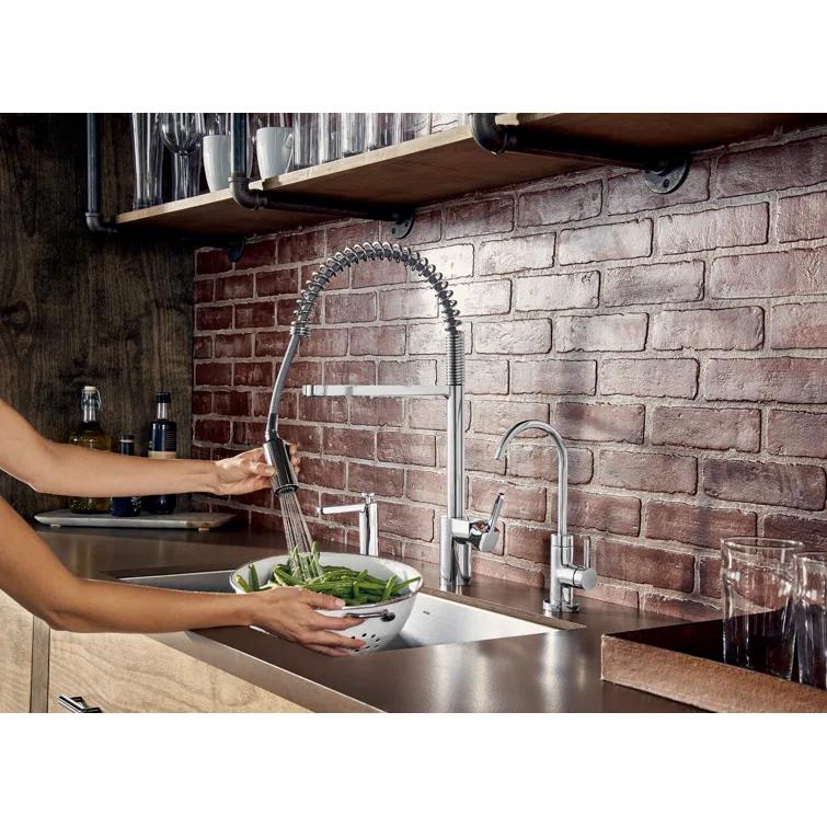 Prep 1800 Series Stainless Steel Undermount 31" x 18" Single Bowl Kitchen Sink