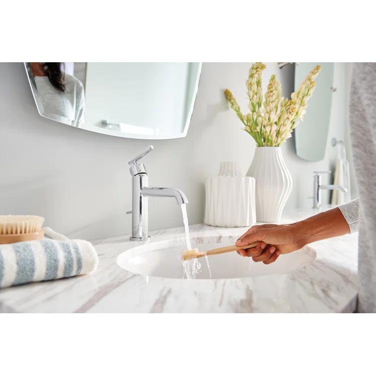 Gibson Single Hole Bathroom Faucet with Drain Assembly