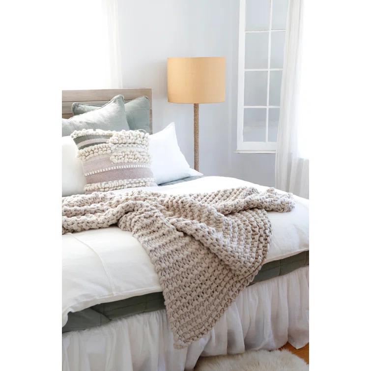 Finn Throw by Pom Pom at Home - Taupe