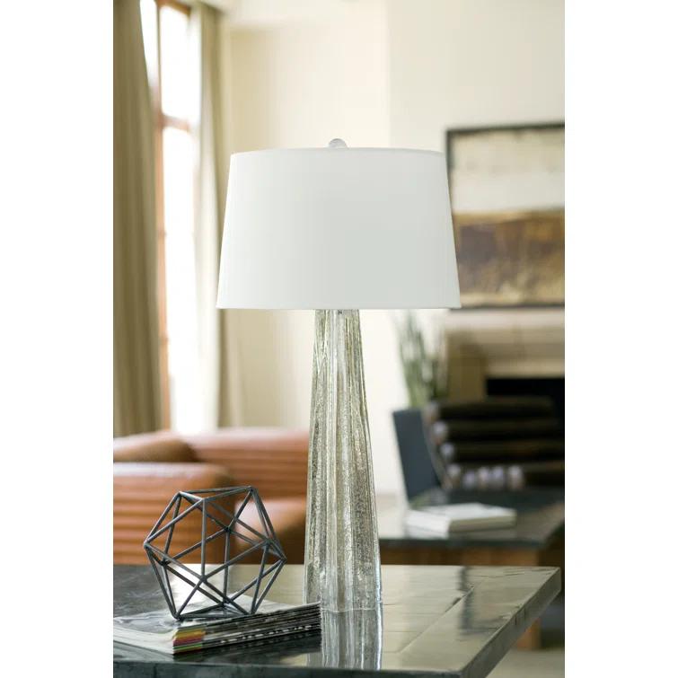 Glass Star Table Lamp