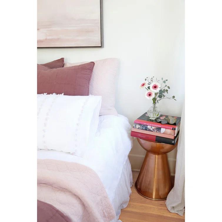 Antwerp Coverlet by Pom Pom at Home - Sky / King