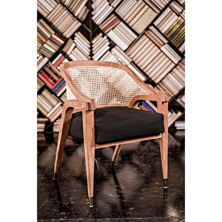 Noir Chloe Upholstered Armchair