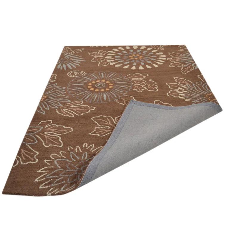 Get My Rugs LLC HAND TUFTED WOOL ECO-FRIENDLY AREA RUGS, Floral Design, Contemporary Design