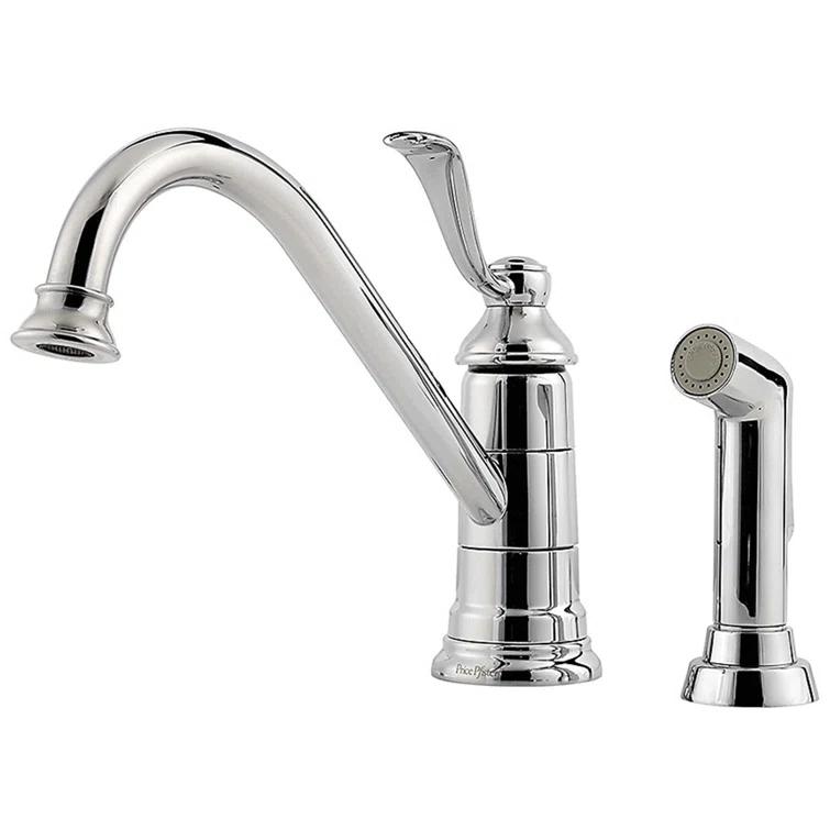 Portland Single Handle Kitchen Faucet with Side Spray