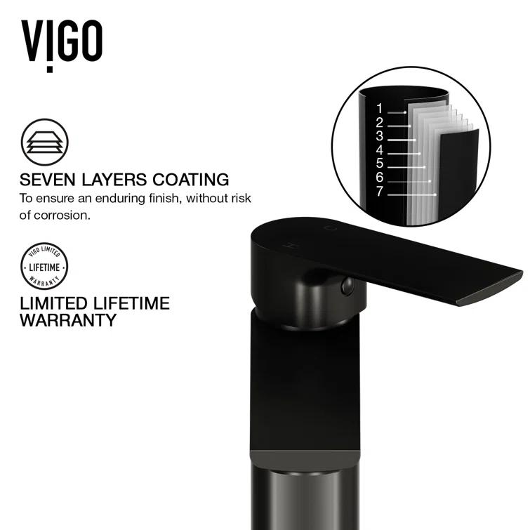 Davidson 6" H Single Handle Single Hole Bathroom Faucet