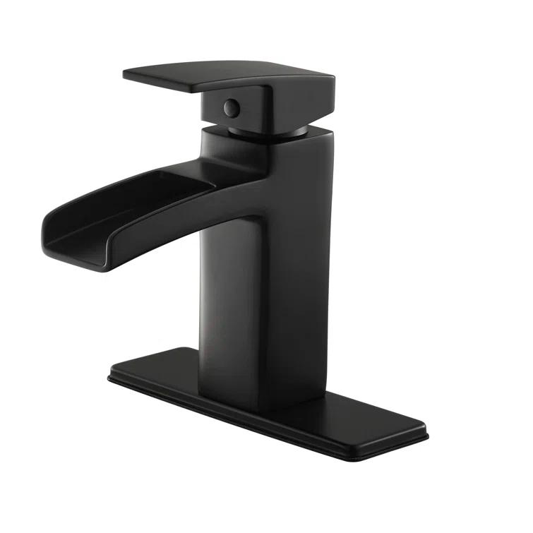 Kenzo Single Control Centerset Bathroom Faucet
