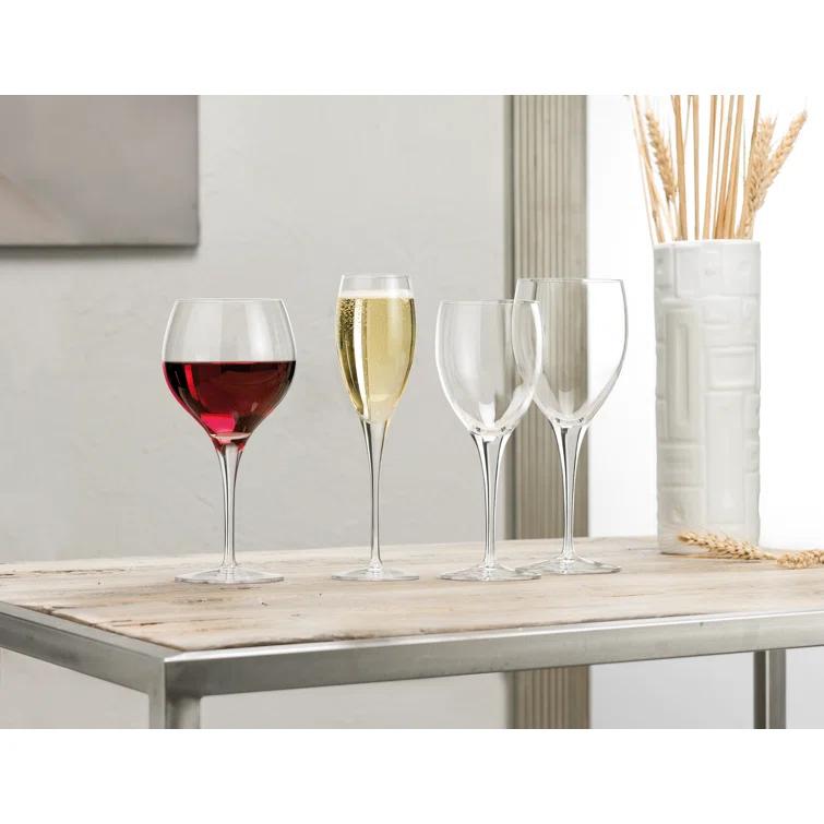 Luigi Bormioli Michelangelo 7 oz. Glass Flute (Set of 4)