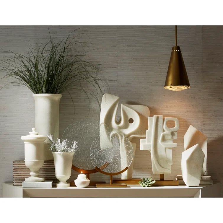 Nerine Sculptures (Set of 3) by Arteriors - White