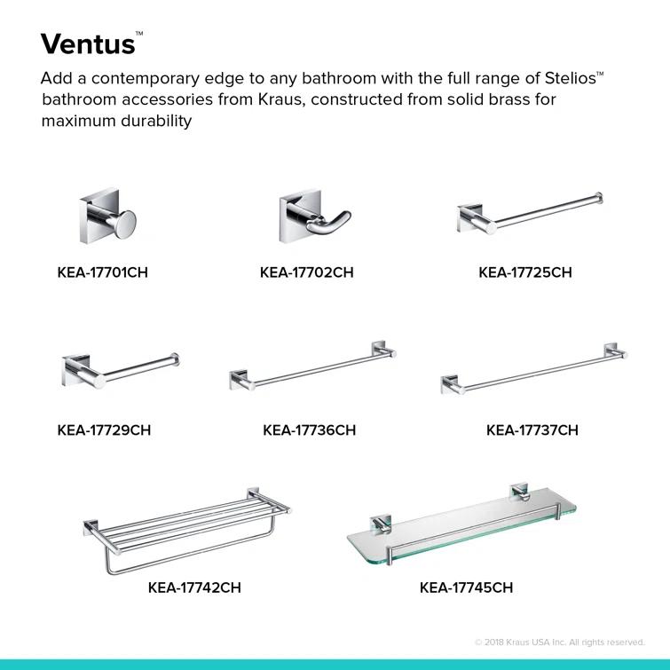 Ventus 10.5" Wall Mounted Towel Bar