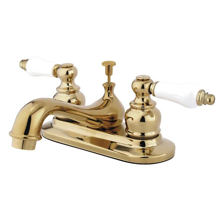 Elizabeth Centerset Bathroom Faucet with Drain Assembly