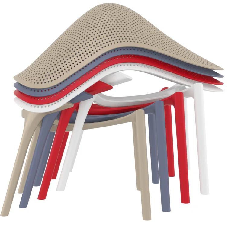 Farrah Outdoor Armless Lounge Chair