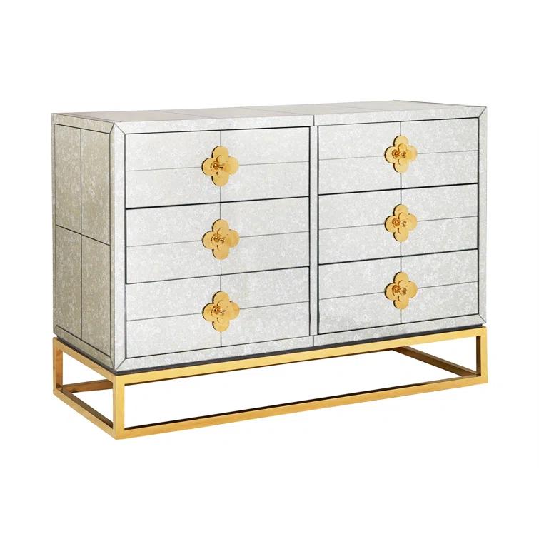 Jonathan Adler Delphine Six Drawer Credenza