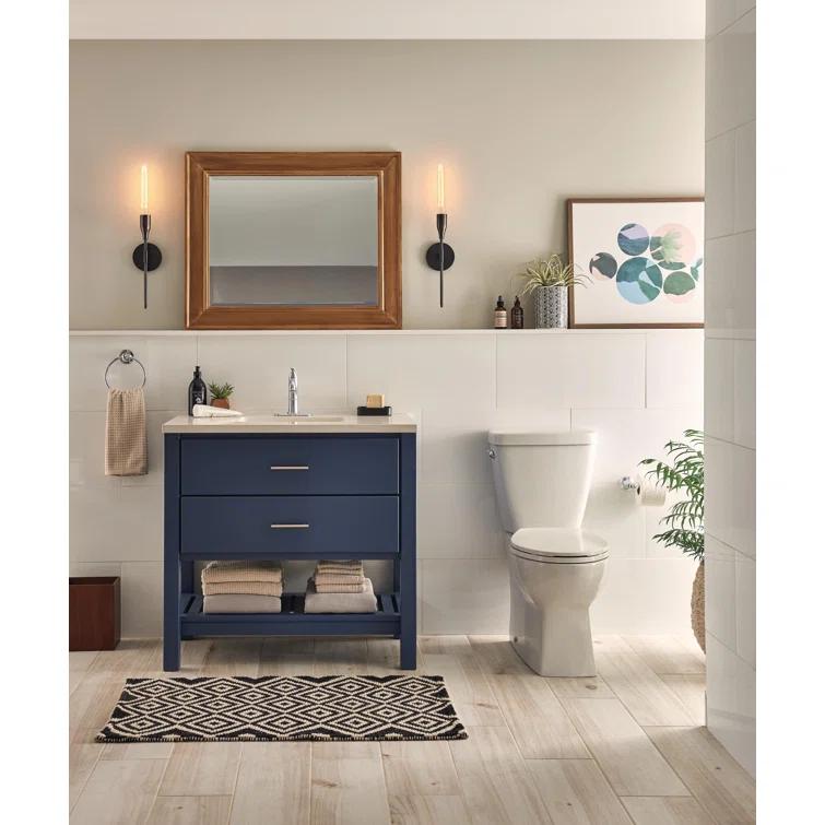 Westchester Single-Hole Bathroom Faucet with Drain Assembly