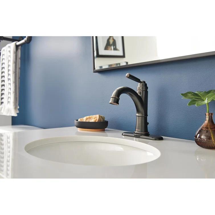 Westchester Single-Hole Bathroom Faucet with Drain Assembly
