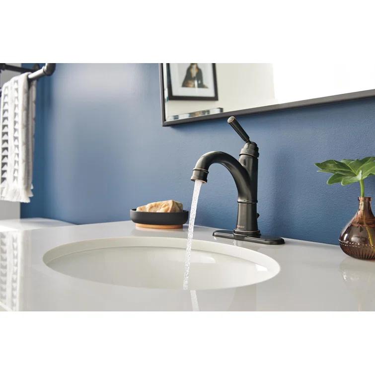 Westchester Single-Hole Bathroom Faucet with Drain Assembly