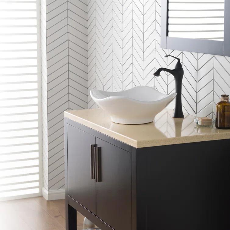 Thin ceramics Specialty Vessel Bathroom Sink
