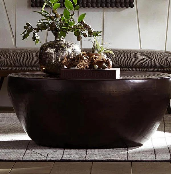 Hosanna Round Coffee Table by Arteriors