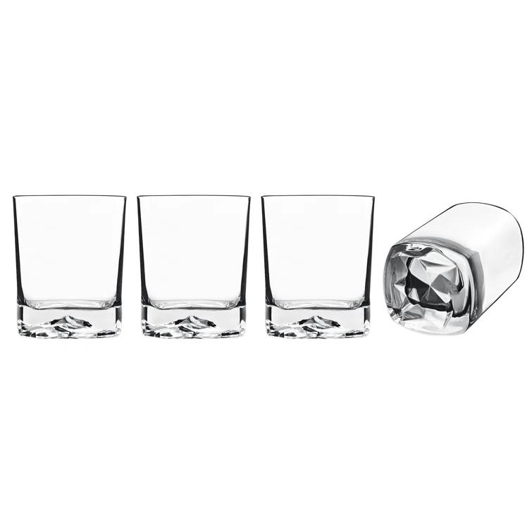 Luigi Bormioli On The Rocks 13.5 oz. DOF Drinking Glasses (Set of 4)