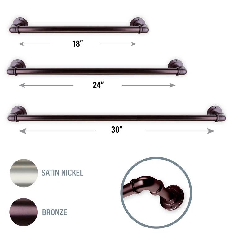 28'' 1 Wall Towel Bar
